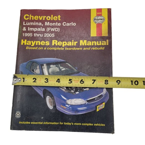 Chevrolet Lumina, Monte Carlo & Impala FWD 1995-2005 - Picture 6 of 6